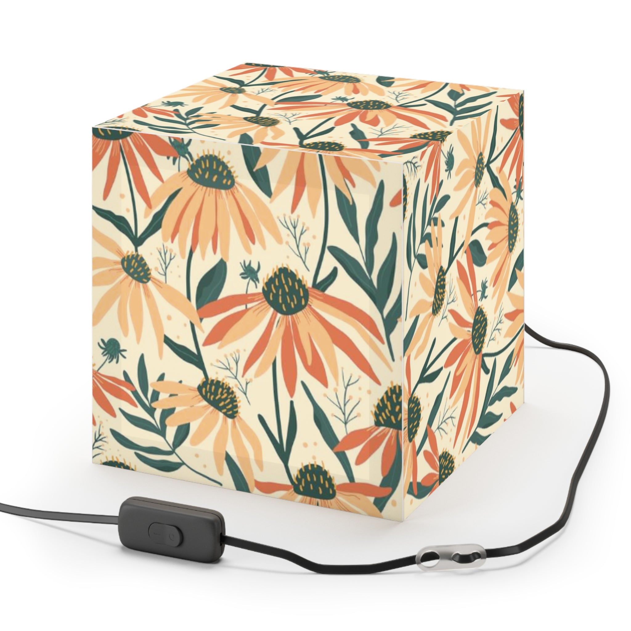 Daisy Garden Lamp Cube