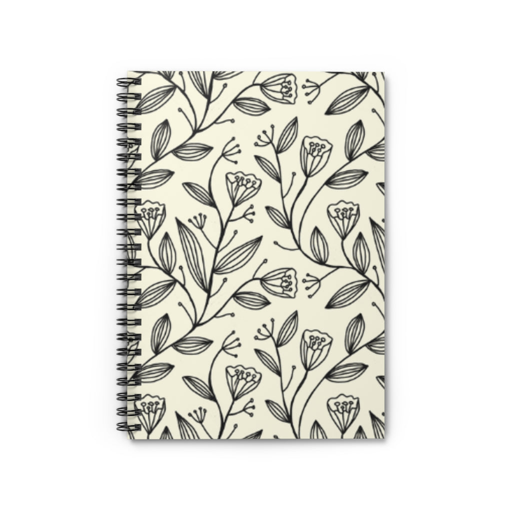 Tulip Garden Spiral Journal