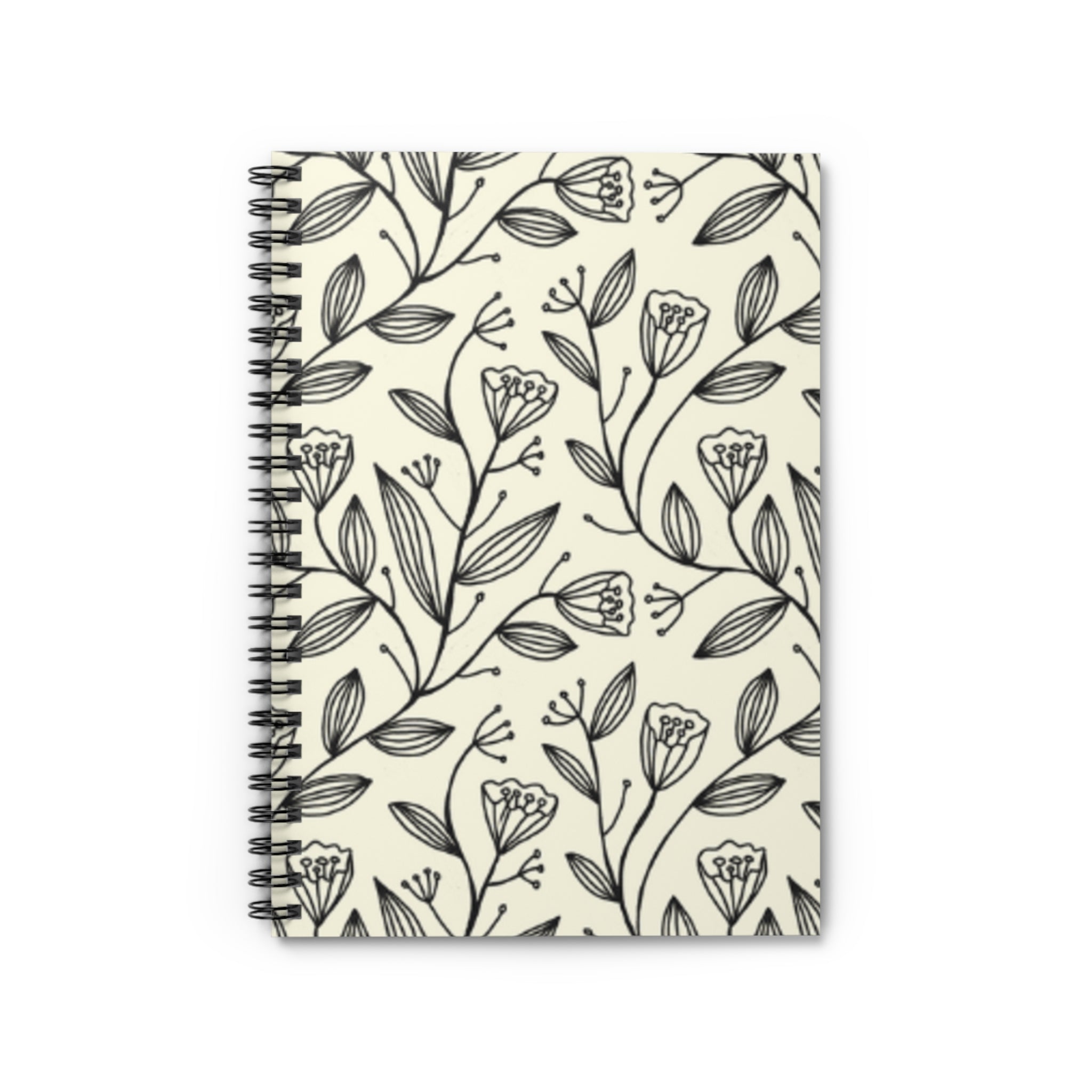 Tulip Garden Spiral Journal
