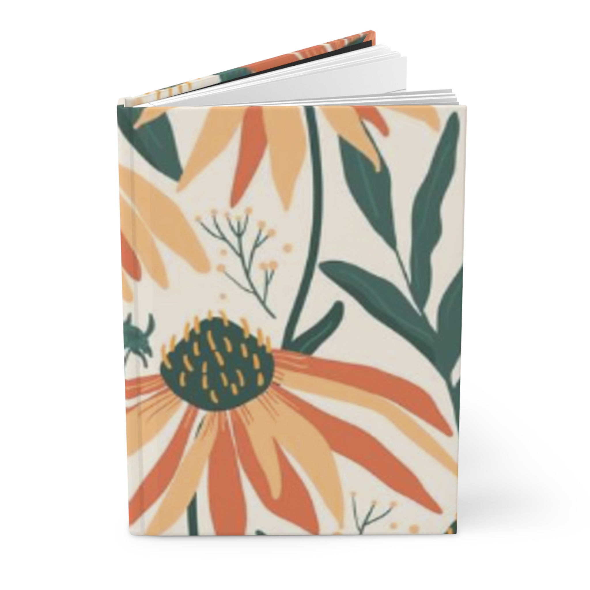 Daisy Garden Hardcover Journal