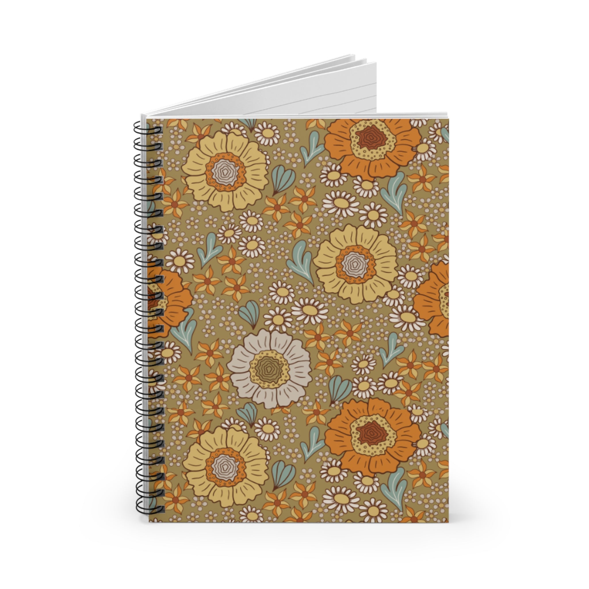 Nude Garden Spiral Journal