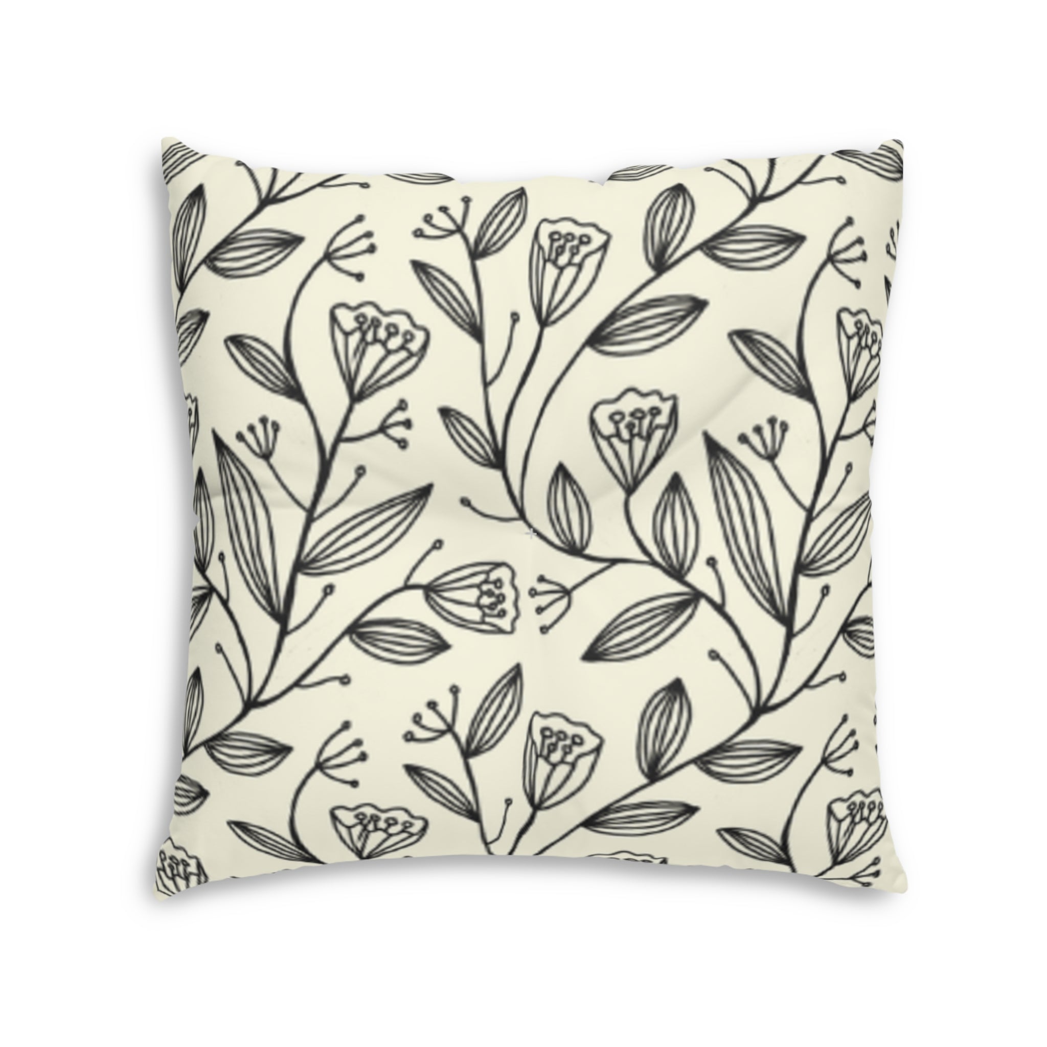 Tulip Garden Floor Pillow