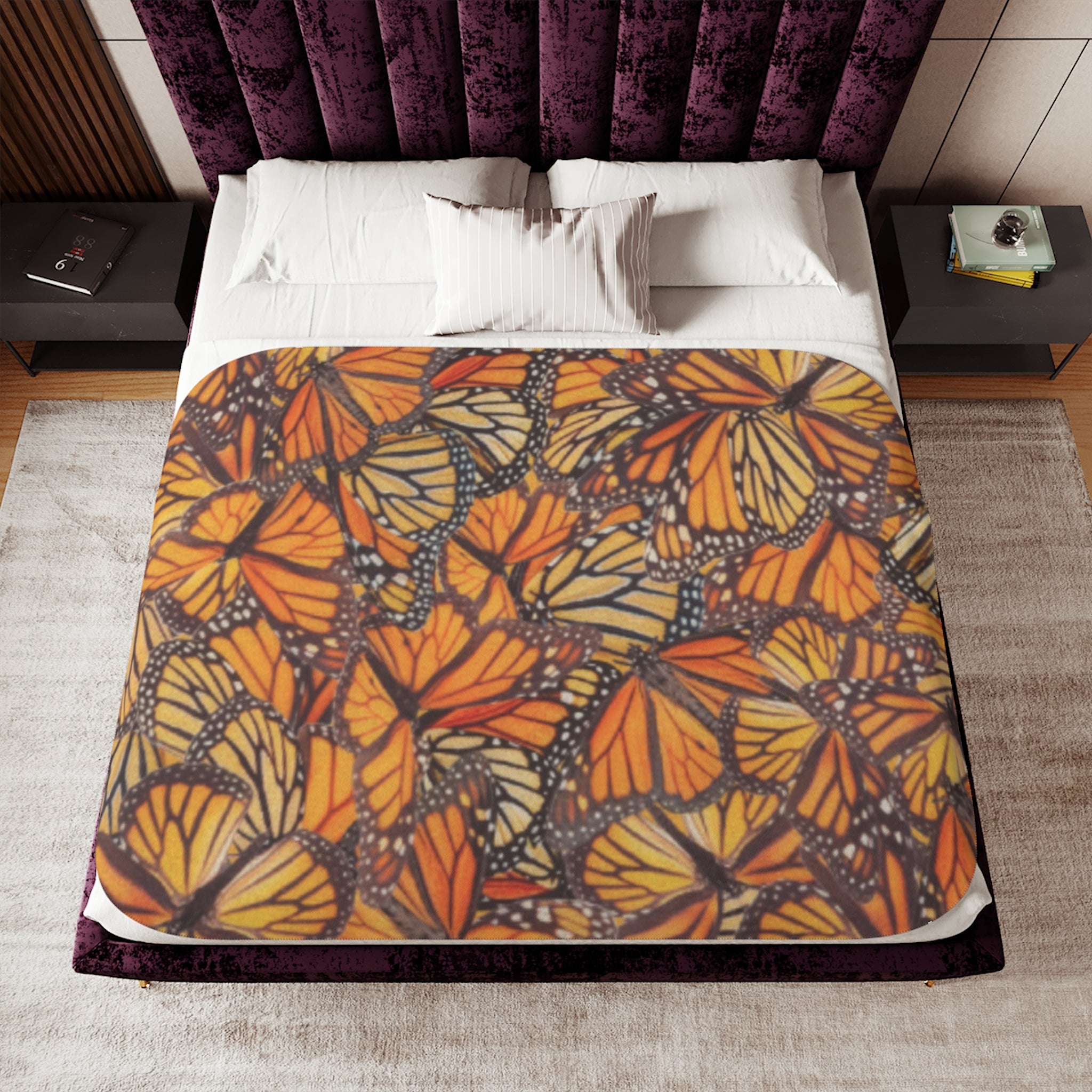 Monarch Sherpa Blanket