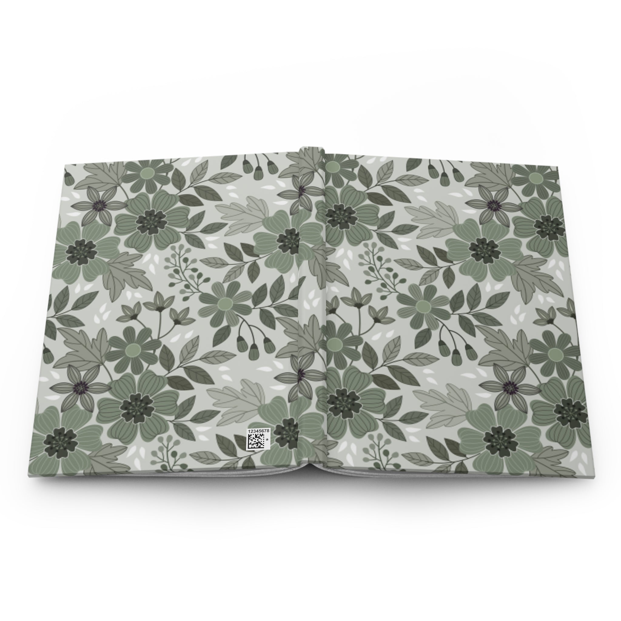 Green Garden Hardcover Journal