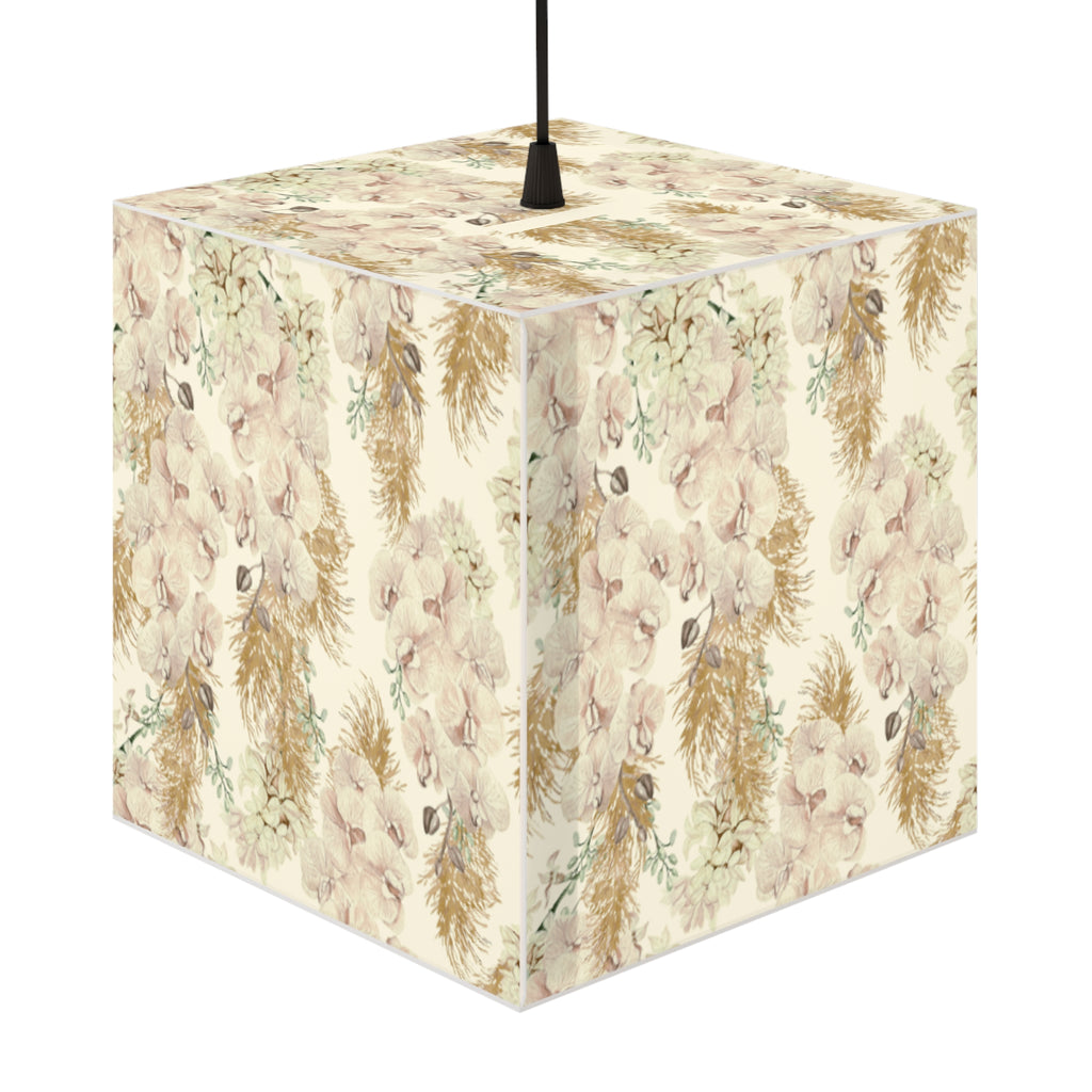 Peony Garden Lamp Cube