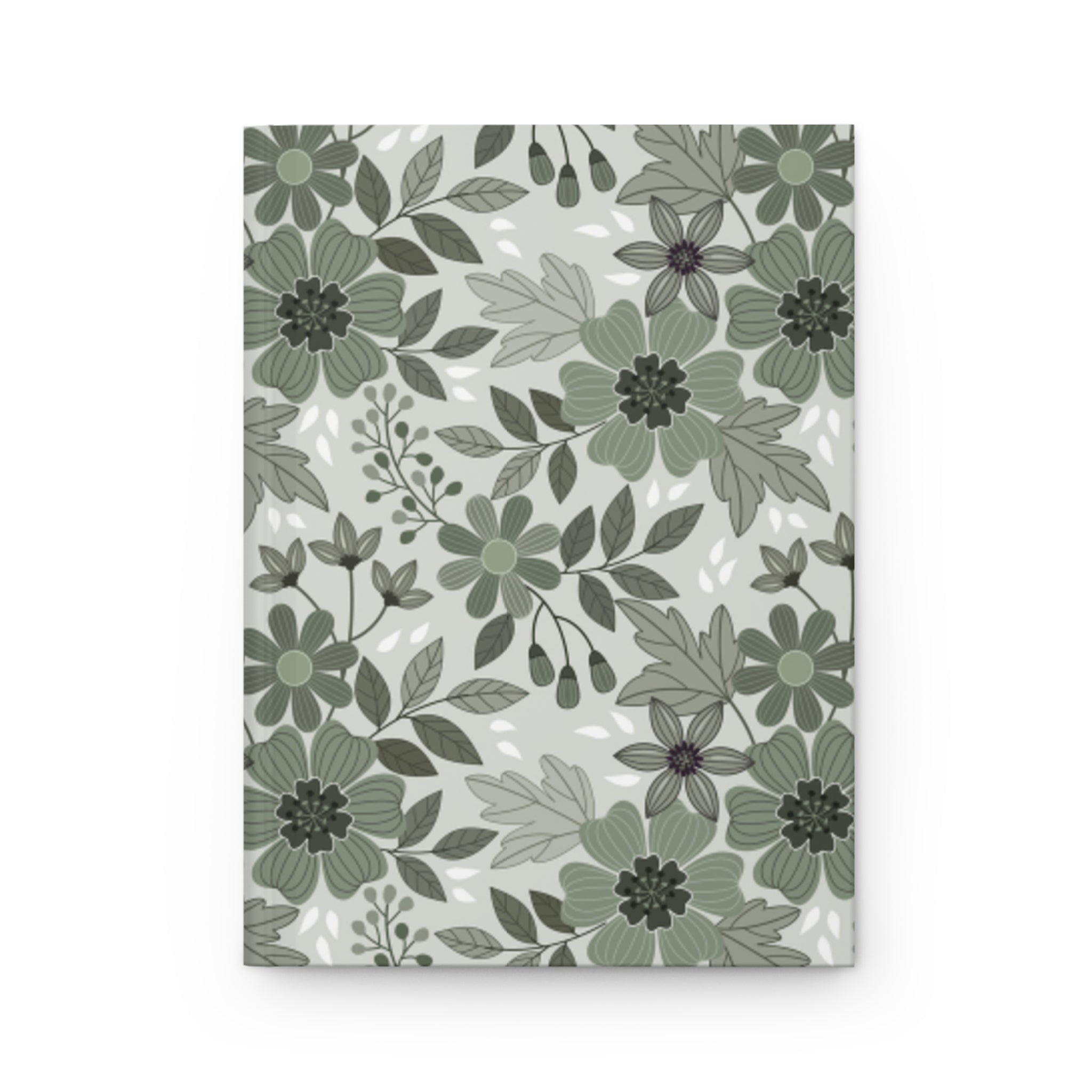 Green Garden Hardcover Journal