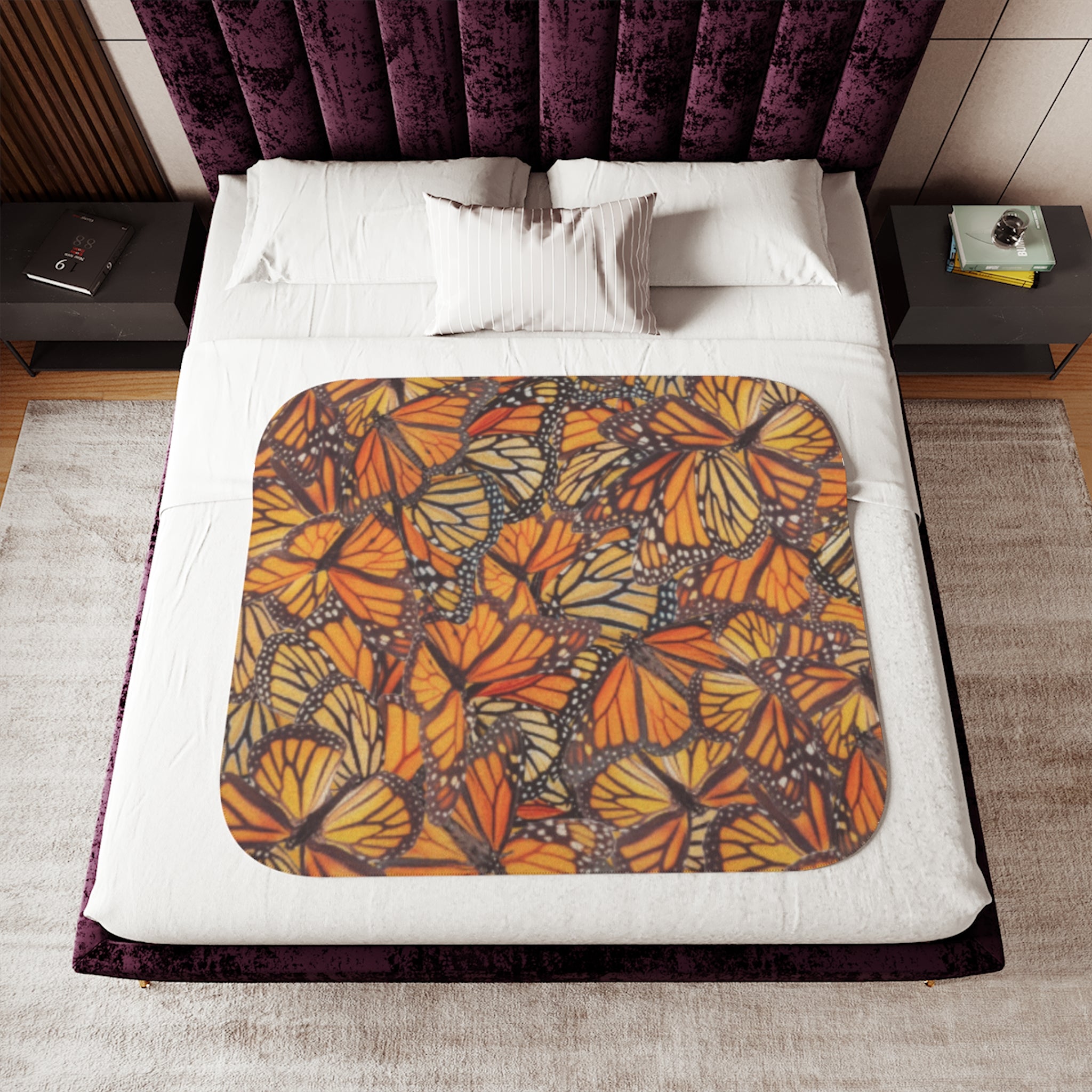 Monarch Sherpa Blanket