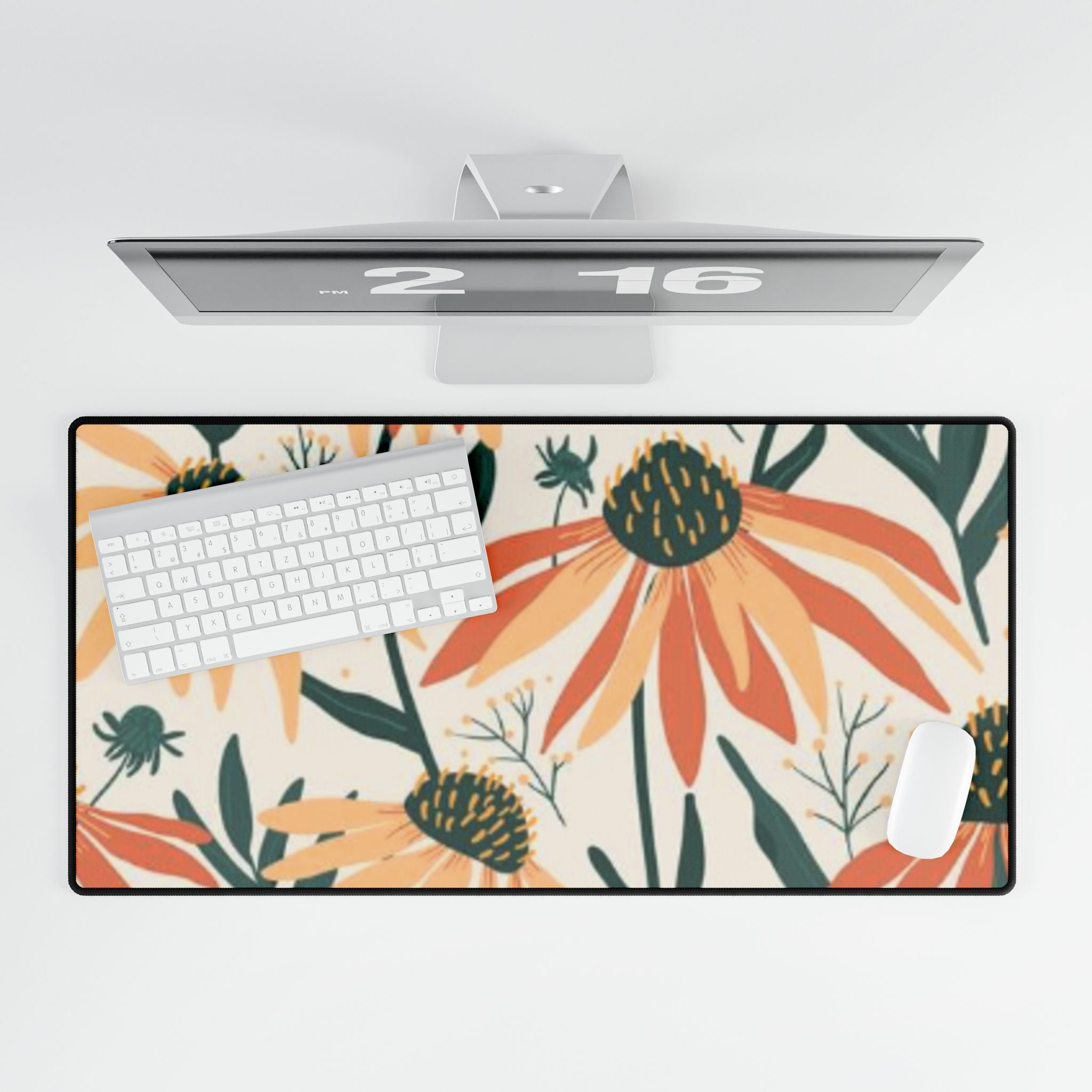 Daisy Garden Desk Mat
